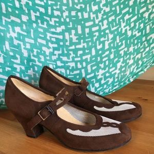 Aris Allen Vintage Swing Dance Shoes 1920s flapper